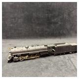 Black Die-Cast Metal HO Scale Steam Locomotive and