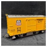 Aristo-Craft Union Pacific G Scale Yellow Boxcar W