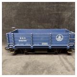 Aristo Craft B and O 69256 G Scale Blue Open Gondo