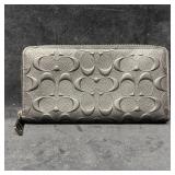 Coach Accordion Mens Wallet In Signature Leather F