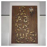 Doug Auld Signed and Numbered Bee Lithograph Art P