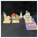 3 Harbour Lights New England Lighthouse Landmark F
