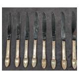 8 Vintage Rogers Bros First Love Dinner Knives