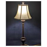 Table Lamp Brass Colored Lamp Vase Design