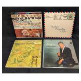 4 Vintage LP Mitch Miller Steve Lawrence Mantovani