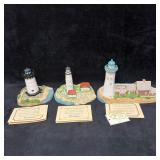Harbour Lights Massachusetts Lighthouse Figurines