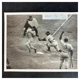 Analog Photo Print Ted Williams at Home Plate Bost