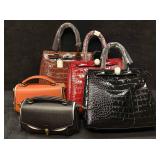 Black and Brown Womens Leather Fashion Bags Collec