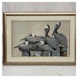 Art LaMay Signed Limited Edition Brown Resting Pel