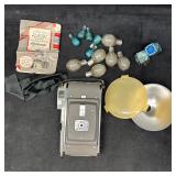 Polaroid Land Camera Model 80 With Flash Accessori