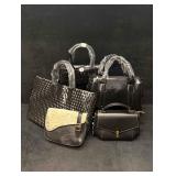 Black Womens Leather Fashion Bag Collection A