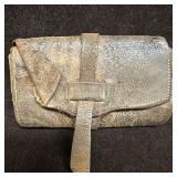 Antique Leather Accordion Coin Wallet Small Utilit