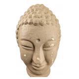 Vintage Terracotta Buddha Garden Ornament Head