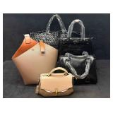 Black and Brown Womens Leather Fashion Bags Collec