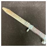 1972 Marked Bayonet with Metal Scabbard