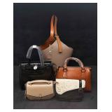 Black and Brown Womens Leather Fashion Bags Collec