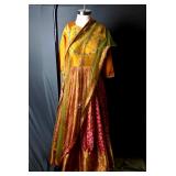 Tradition Indian Dress and Shawl Women's Festive