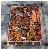 Handmade Tapestry Fernandez Angulo, S.A Musical Qu