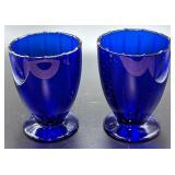 2 Glass Martinsville Addie Cobalt Blue??????? Tumb