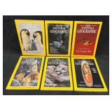 6 National Geographic Magazines 5 From the 90