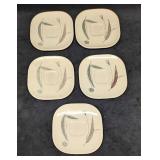 5 Vintage Franciscan Trio Bread & Butter Plates B