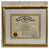 Michel Roux Honorary Louisiana Secretary of State