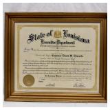 Michel Roux Louisiana Governor Edwin Edwards Honor