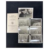 Group of Vintage Black and White Photographs Winds