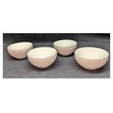 4 Gibson Designs Miranda China Fruit Bowls A