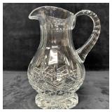 Violetta Lead Crystal Glass Diamond Cut Etched Pit