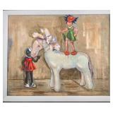 Original Winifred Johnson Clive Oil On Canvas X1