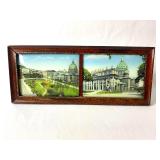 Antique Framed Dominion Square & St. James Cathedr