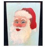 Santa Claus Acrylic On Board