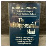 The Entrepreneurial Mind Hardcover Book Signed