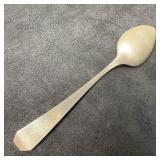 Flat Handle Butter Spreader Chantilly Sterling Sil