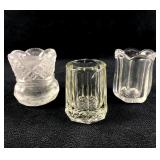 3 Vintage Toothpick Holders