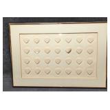 S&N Salazar Heartburn Embossed Paper Print