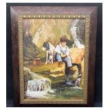 Limited Edition 12/50 "A Fishing Hole" Giclée By A