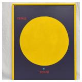 1989 Russian Modernist Painting On Canvas Earth Su