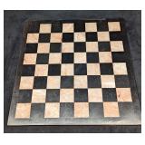 Vintage Heavy Marble Chess Board Game Board