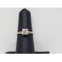 14K White Gold Art Deco .30CT Diam Solitaire