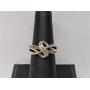Vermeil/.925 Sterling Silver Diamond Ring
