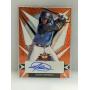 /99 2021 Leaf Valiant Jasson Dominguez Auto Orange