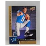 2009 UD First Edition Matthew Stafford Rookie #180