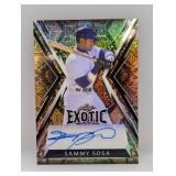 2023 Sammy Sosa Leaf Exoticsnake Refractor Auto /8