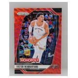 2025 Prizm Monopoly Victor Wembanyama Red Wave