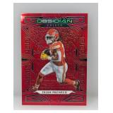 2023 Obsidian Red /90 Isiah Pacheco 47