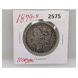 1879-S 90% Silver Morgan $1 Dollar