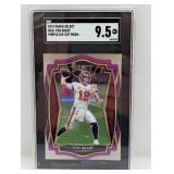2019 Select Purple D/C Prizm Tom Brady 101 SGC 9.5