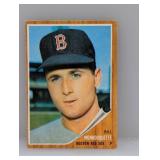 1962 Topps Bill Monbouquette 580 Tuff HN Crease
